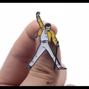 Freddy Mercury Enamel Pin